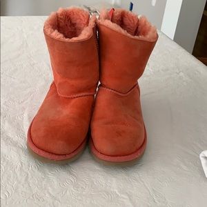 Coral Girls Ugg Boots -Bailey Boot